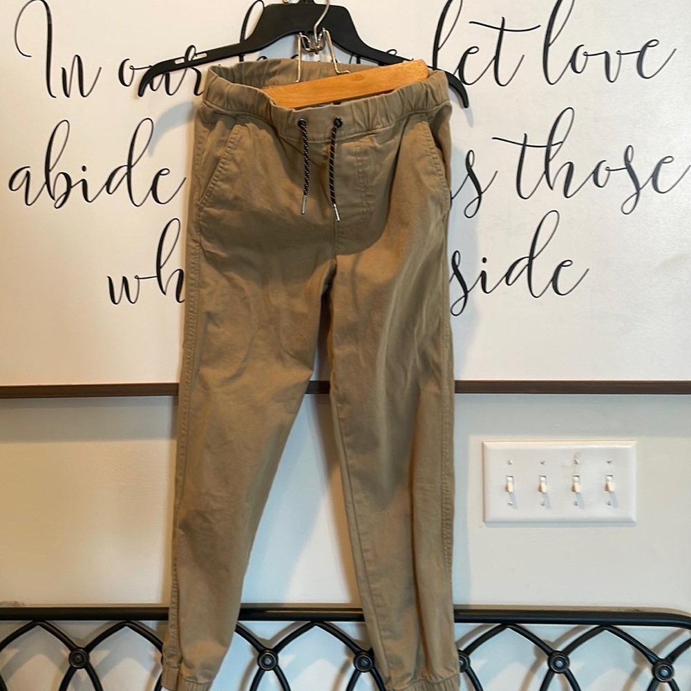 Urban Pipeline tan jogger dress pants